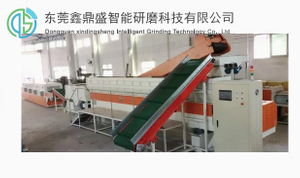 Factory Automatic Long Slot Vibration Grinding And Polishing Machines for Motor Vehicle Hardware Surface Grinding 