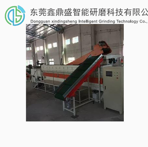 Factory Automatic Long Slot Vibration Grinding And Polishing Machines for Motor Vehicle Hardware Surface Grinding 